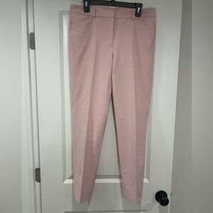 White House Black Market Pink Slim Ankle Pants